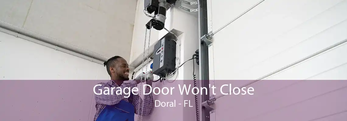 Garage Door Won't Close Doral - FL