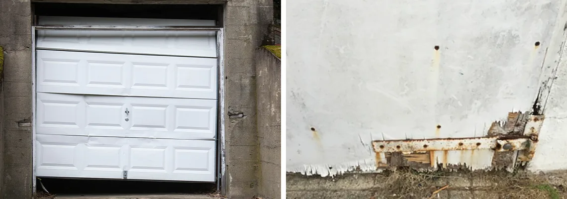 Rotten Commercial Garage Door Repair in Doral, FL