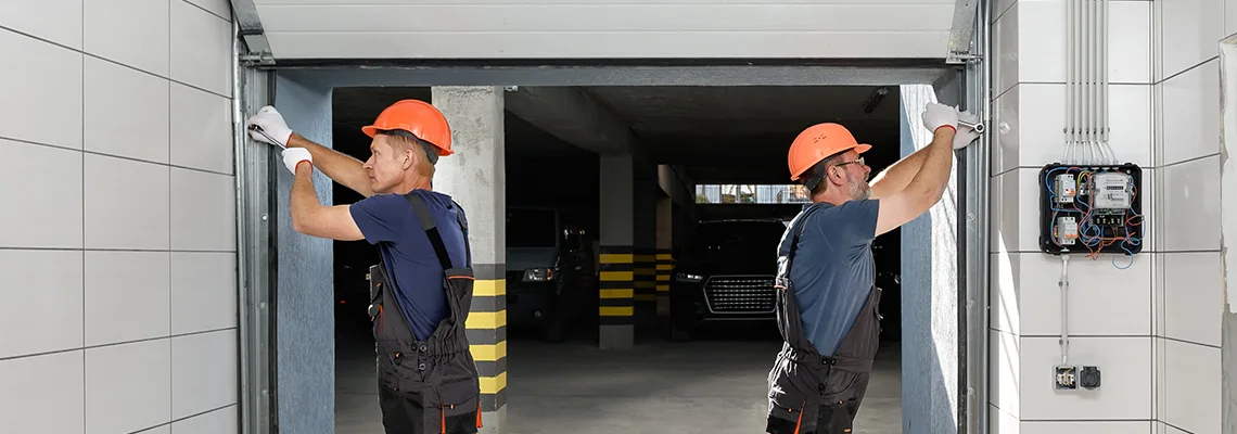 Wooden Garage Door Frame Repair in Doral, Florida